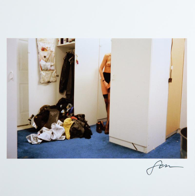 USA. NEW YORK CITY. 1995. Pandora&#039;s Box, The Dressing Room I.