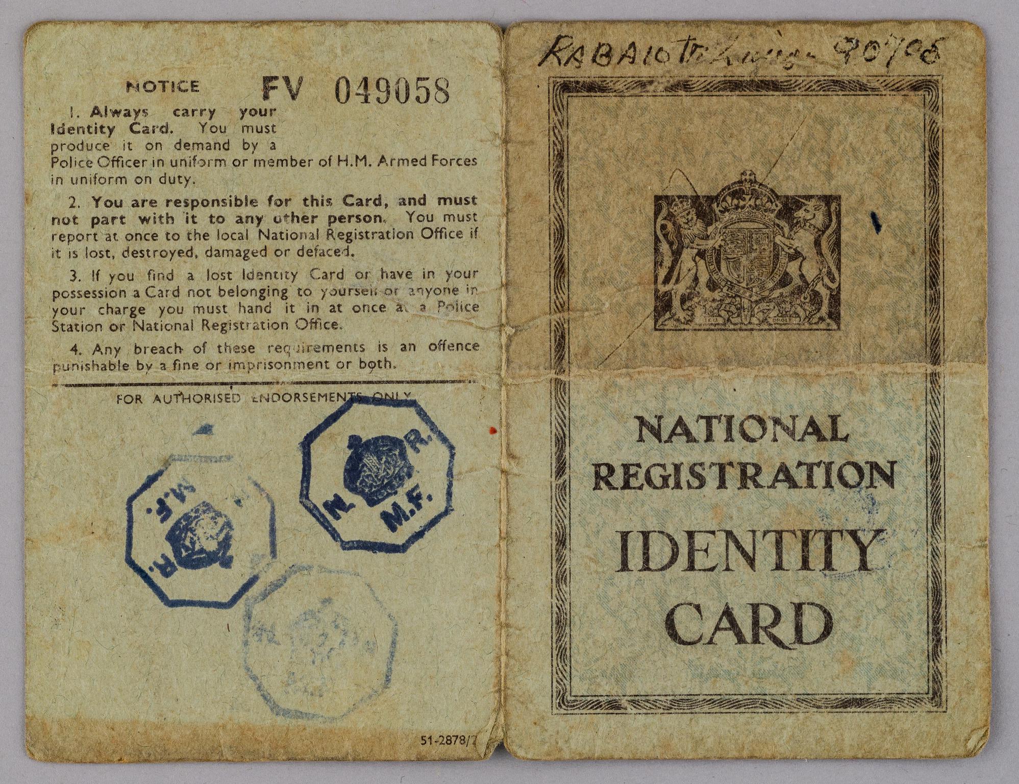 Identity card