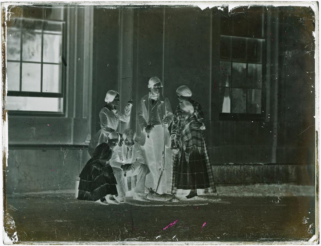 Llewelyn family birthday group, negative