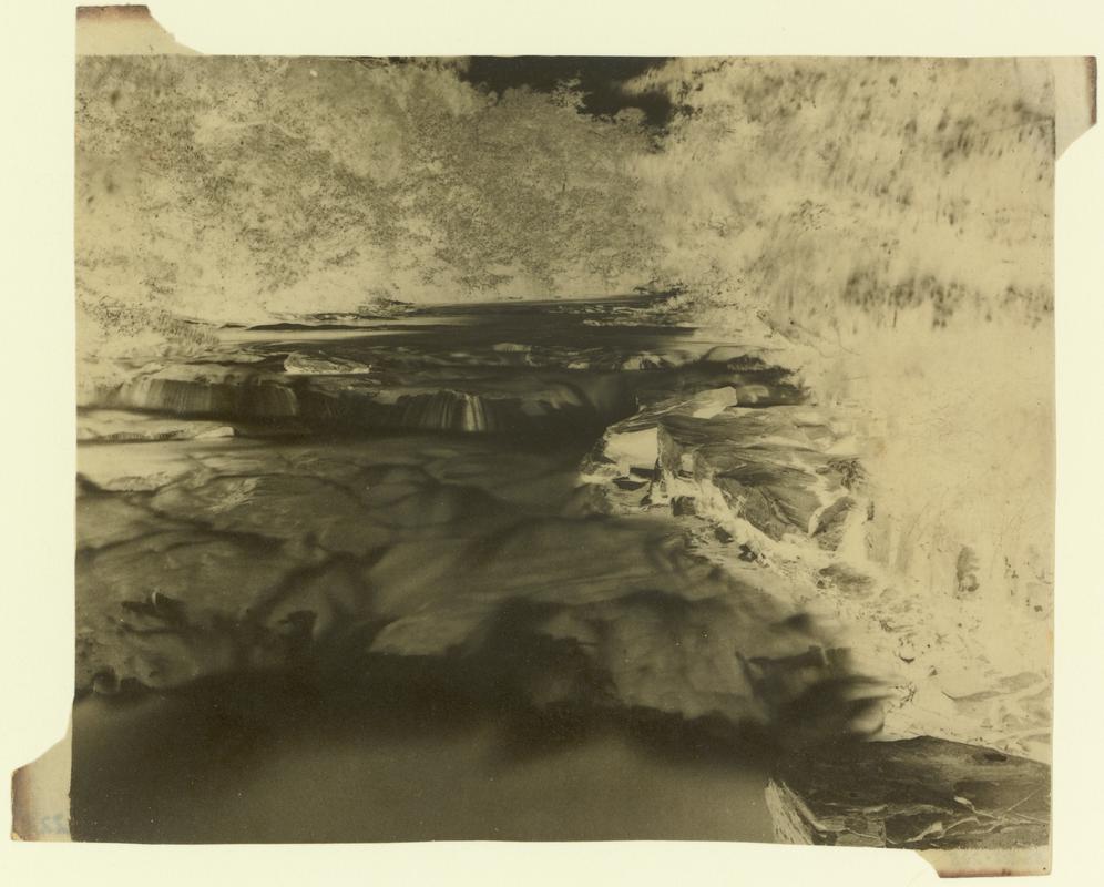 River Dulais, paper negative