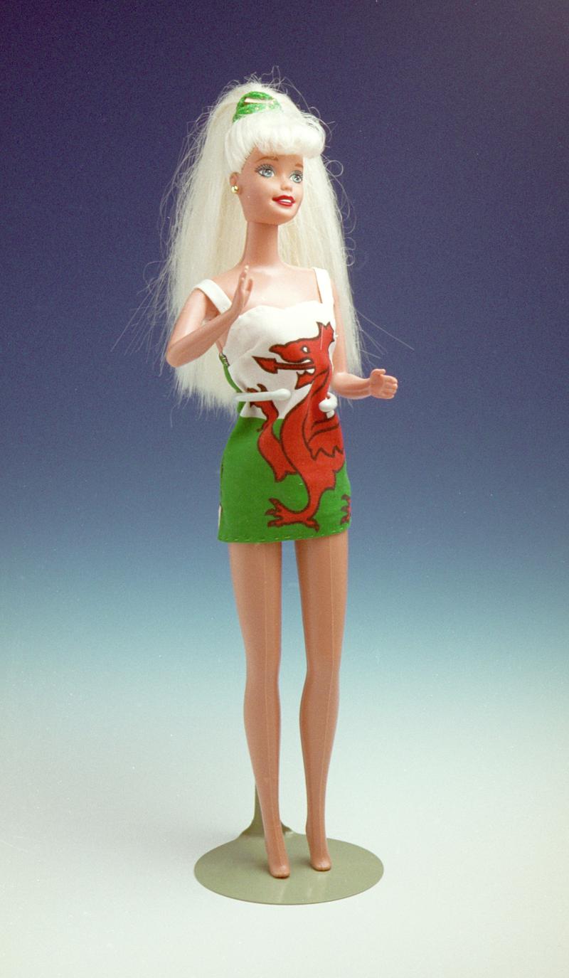 Barbie Doll in Cool Cymru Dress