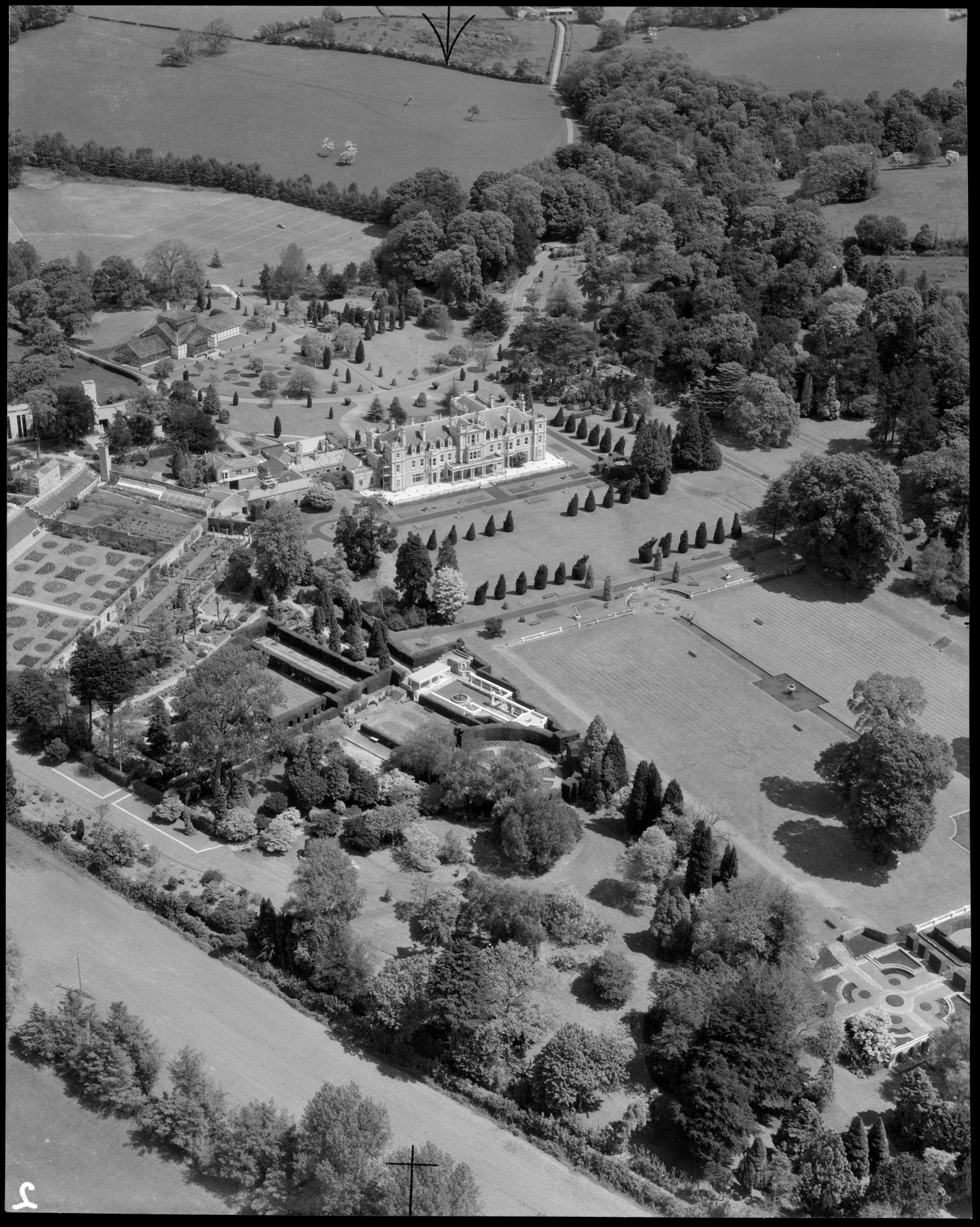 Dyffryn House and Gardens, film negative