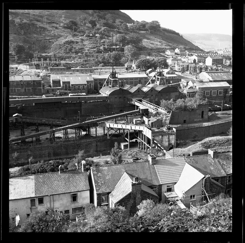 Six Bells Colliery, film negative