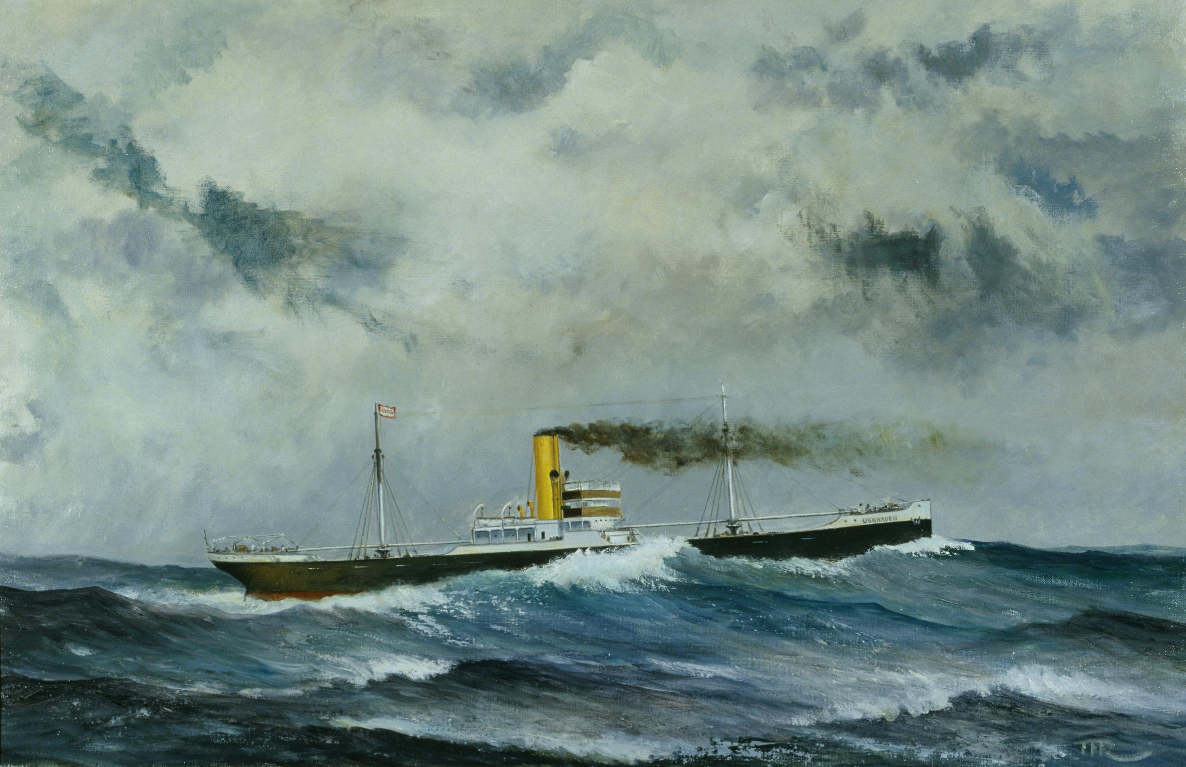 S.S. USKHAVEN (painting)