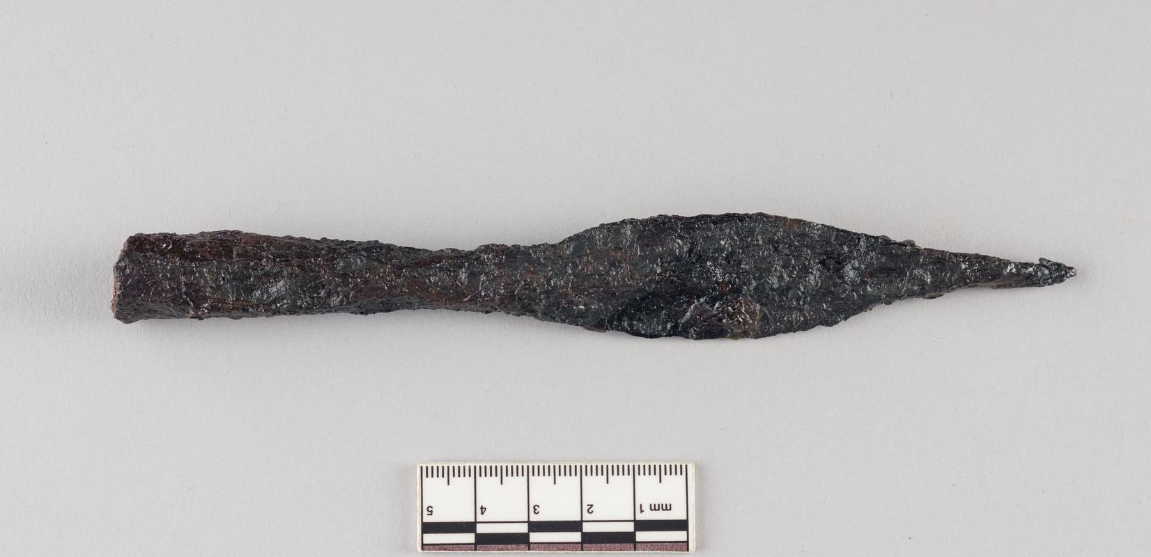 Roman iron spearhead