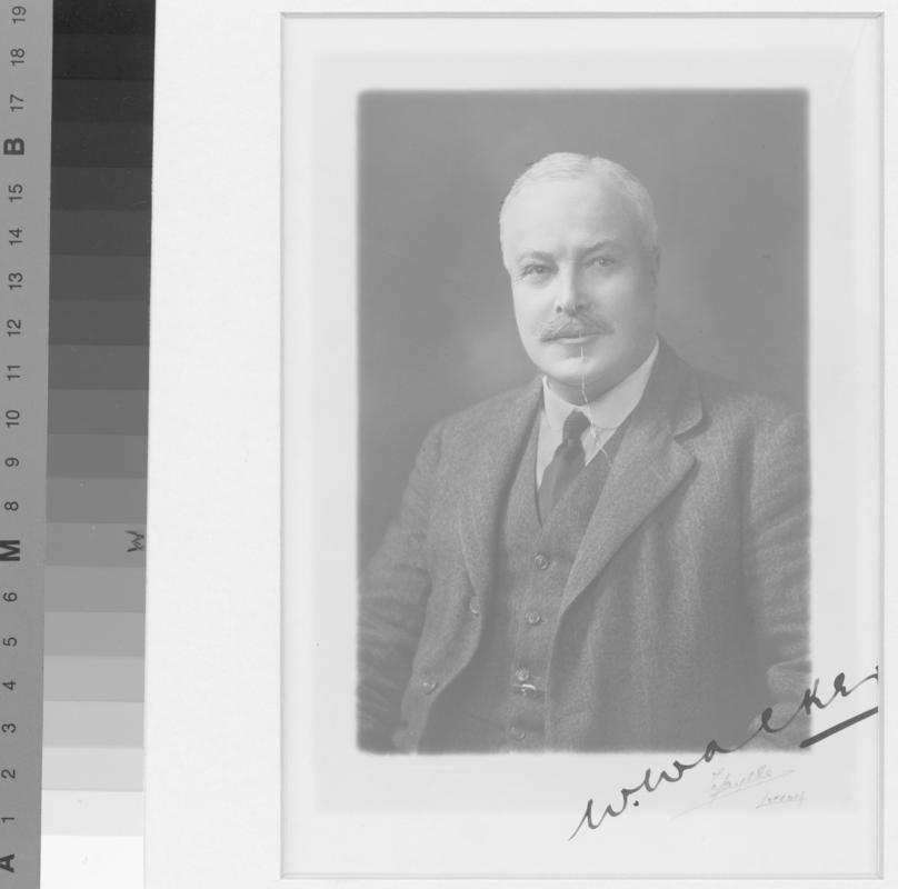 Chief Inspector of Mines, Sir W. Walker, photo.