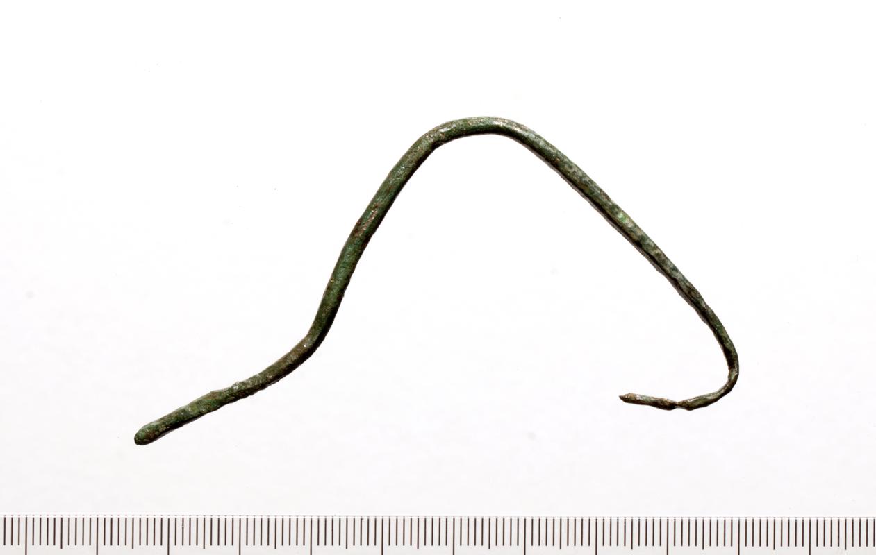 Early medieval copper alloy pin