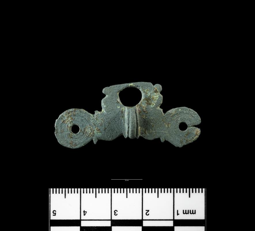 Roman copper alloy pendant hanger