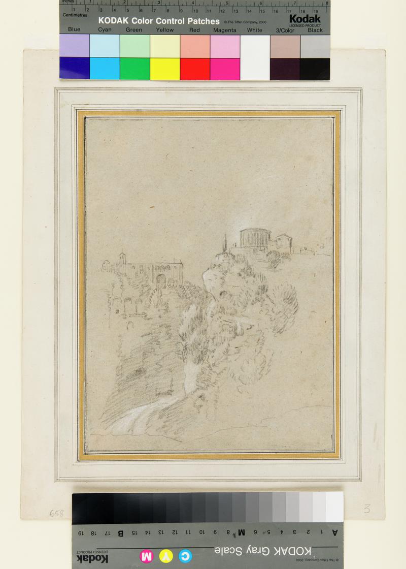 Tivoli, with the temple of the Sibyl and the Grand Cascade