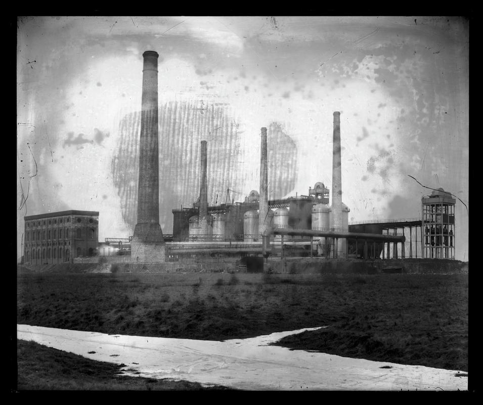 Dowlais-Cardiff (East Moors) steelworks, Cardiff,  1891