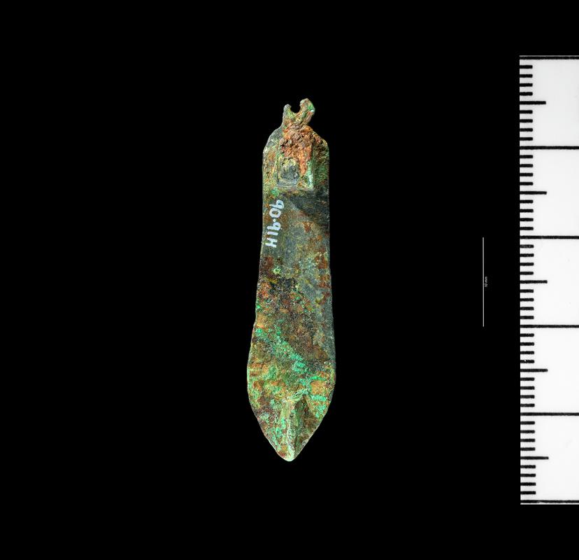 Roman copper alloy plate brooch, enamelled