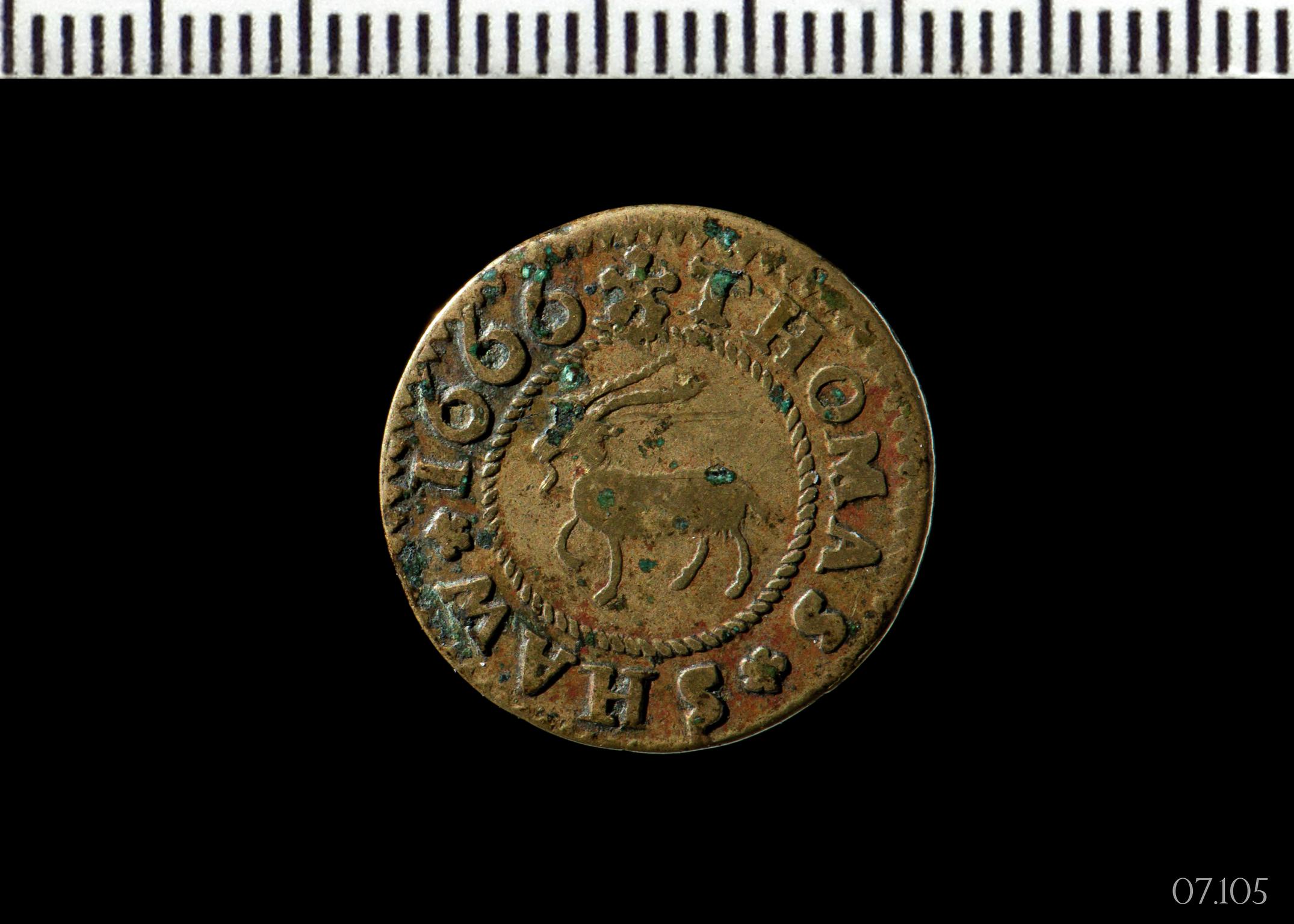 17th Century Private Token: Denbigh - Collections Online | Museum.