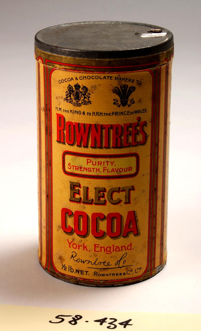 Cocoa tin from site of Capt.Scott's (1908) base