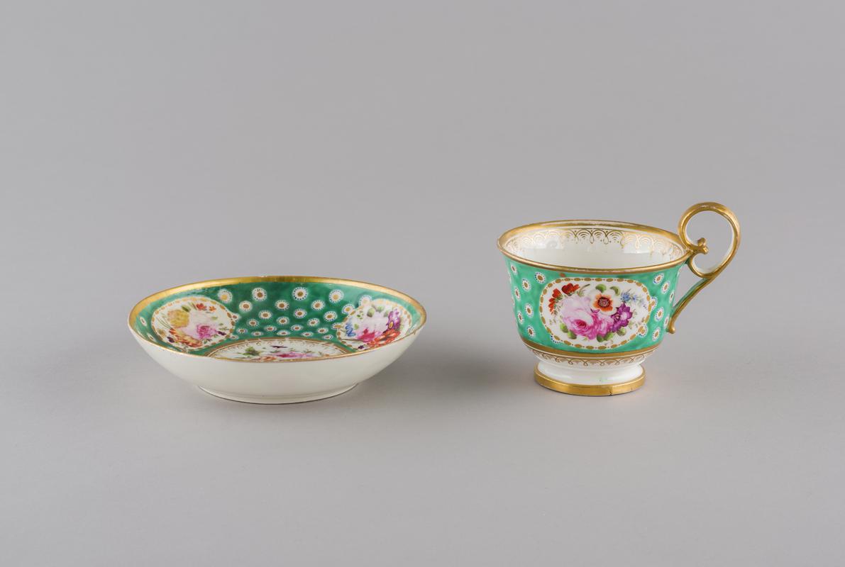 Cup, breakfast and saucer