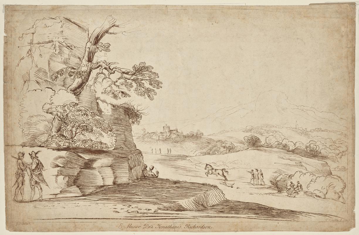 Landscape with Runaway Horse