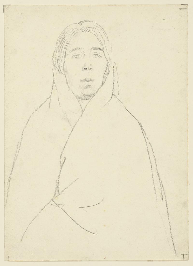Woman Wrapped in a Blanket