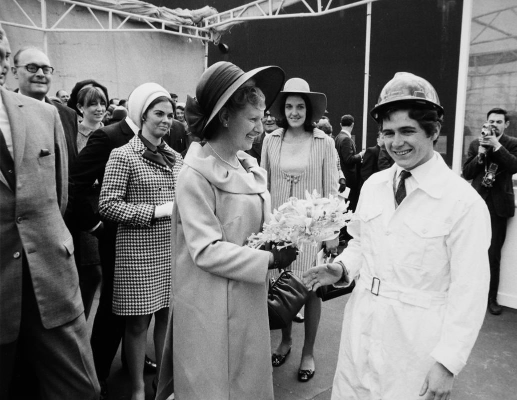 Launch of M.V. CORNISH CITY, photograph