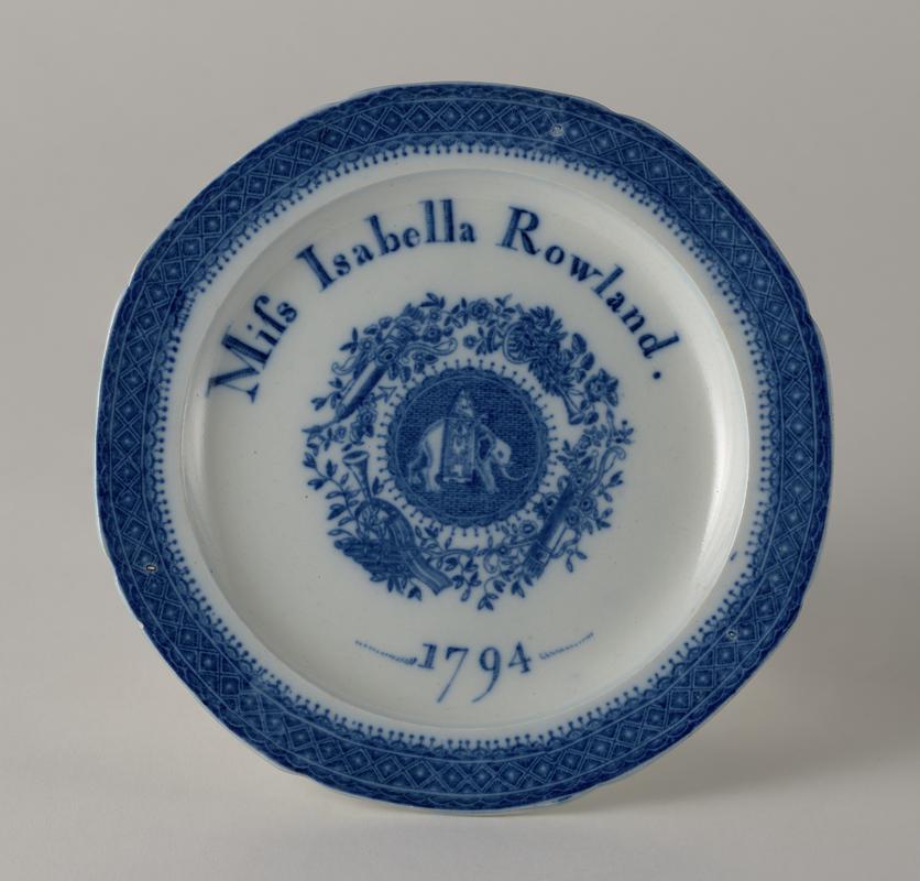 plate, 1794