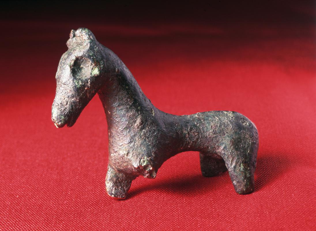 copper alloy horse figurine