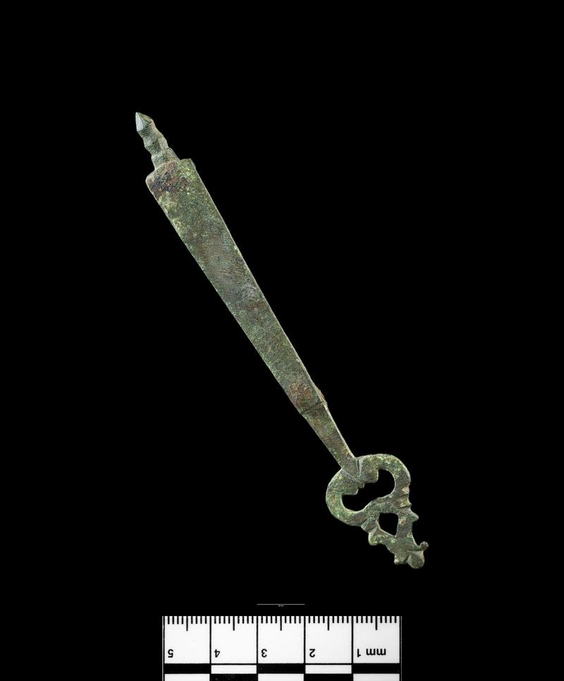 Roman copper alloy scabbard slide