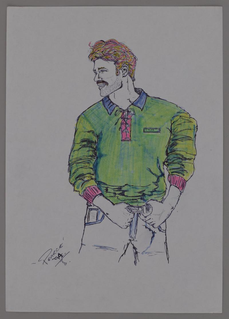 drawing by Phillip Pearce, 1994