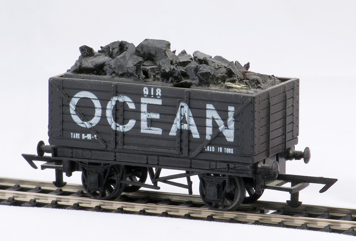 Ocean, coal wagon model