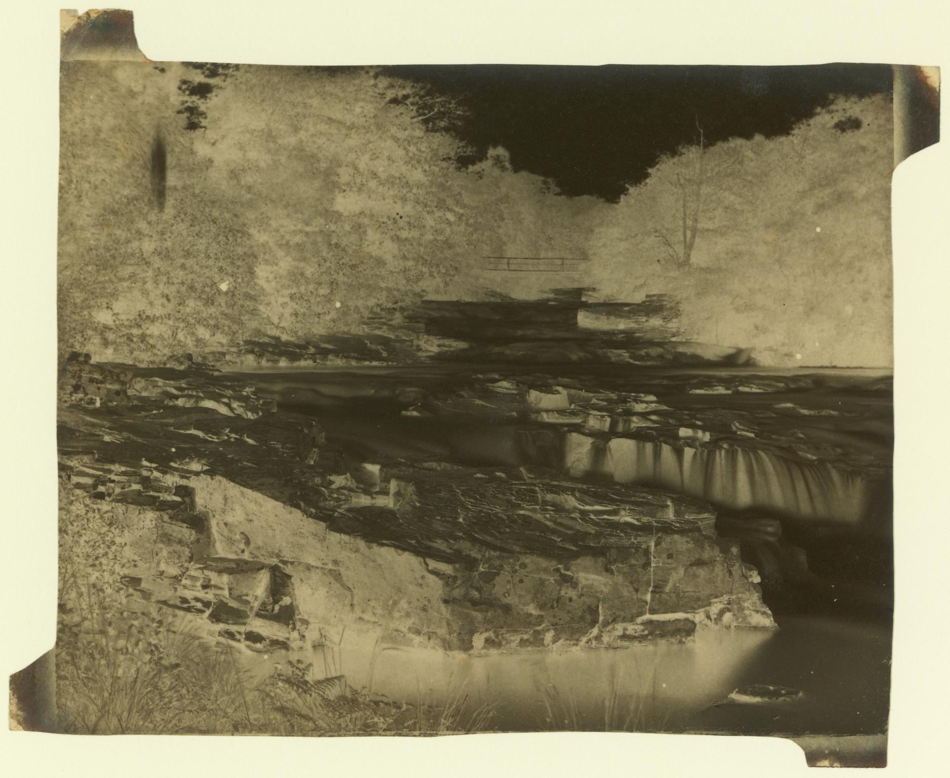 River Dulais, paper negative