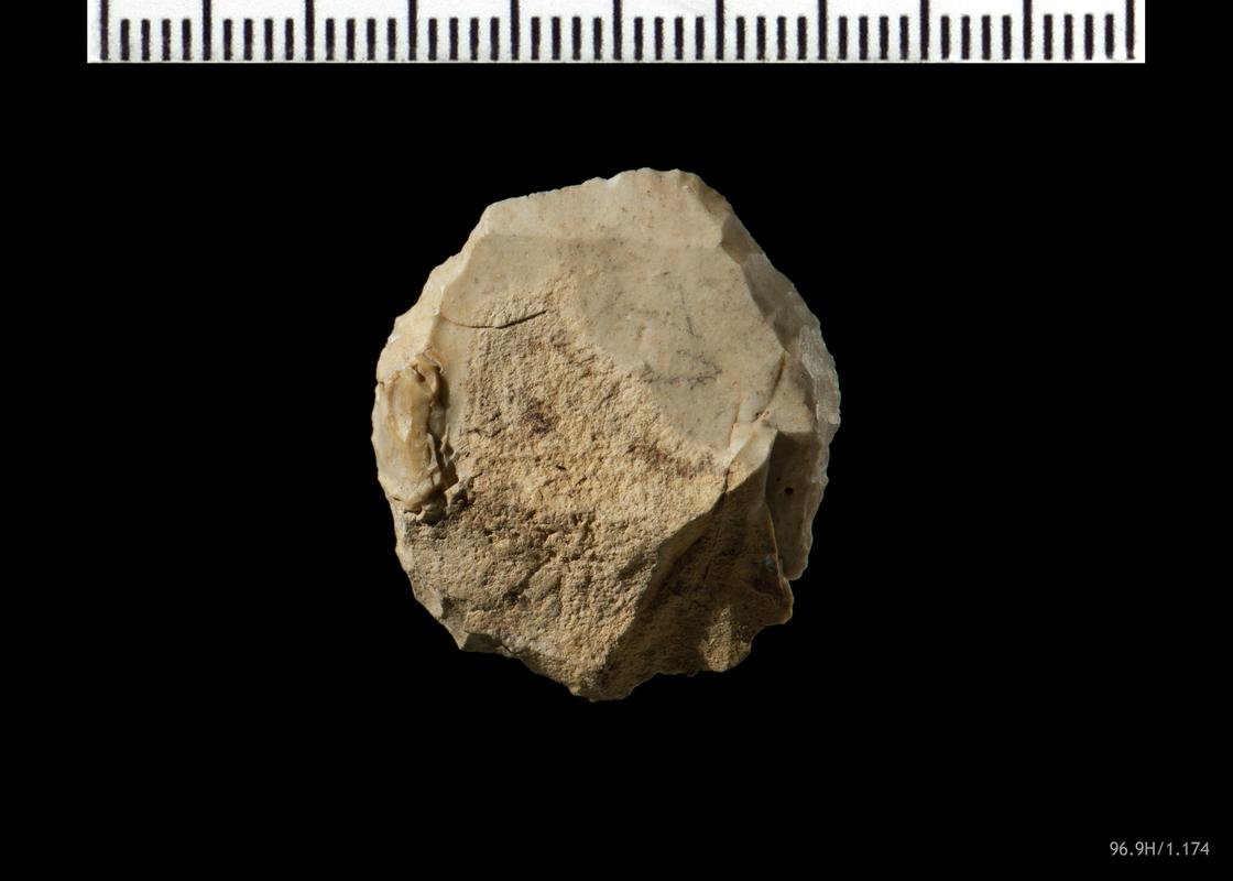 Mesolithic flint scraper