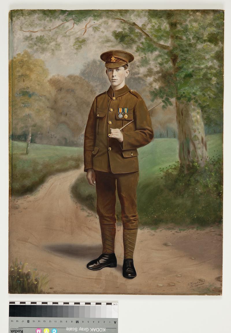 Portrait of Private Brinley Rhys Edmunds