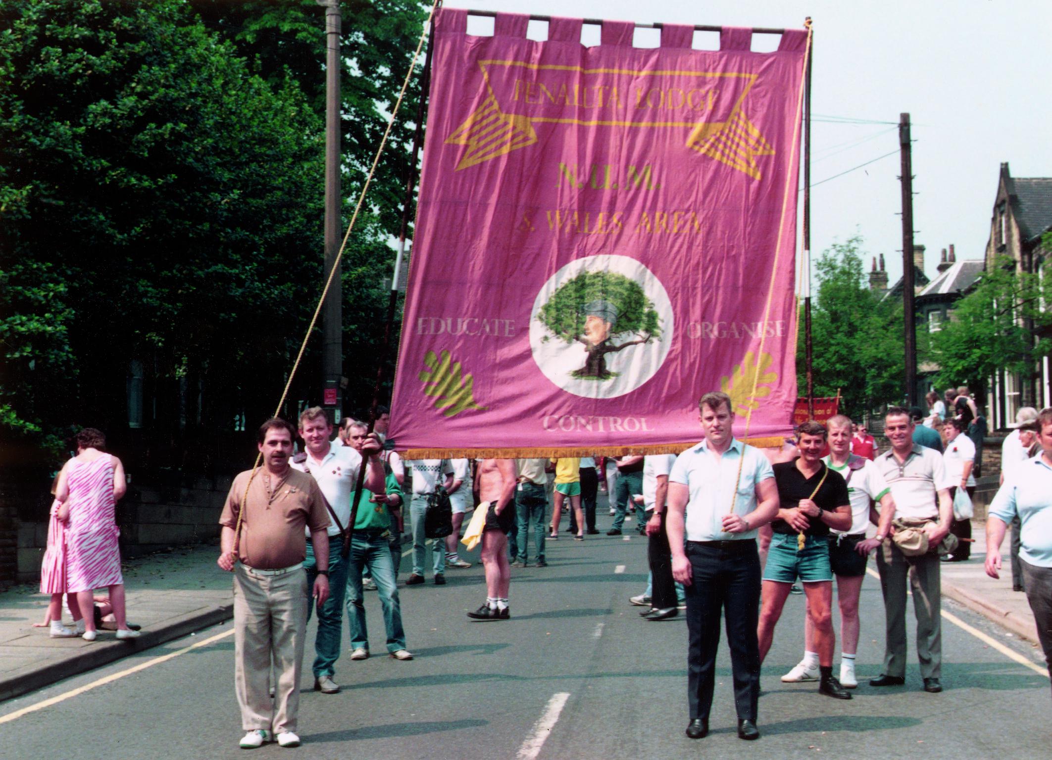 Miner's Centenary Walk, 1989