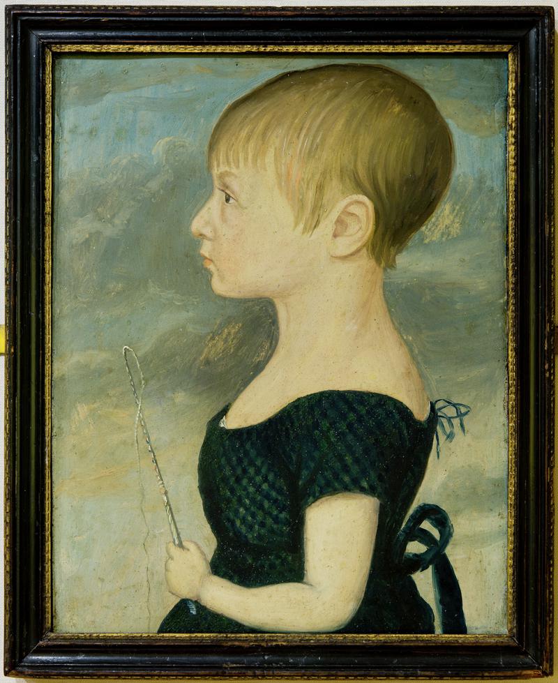 John Hughes, aged 4