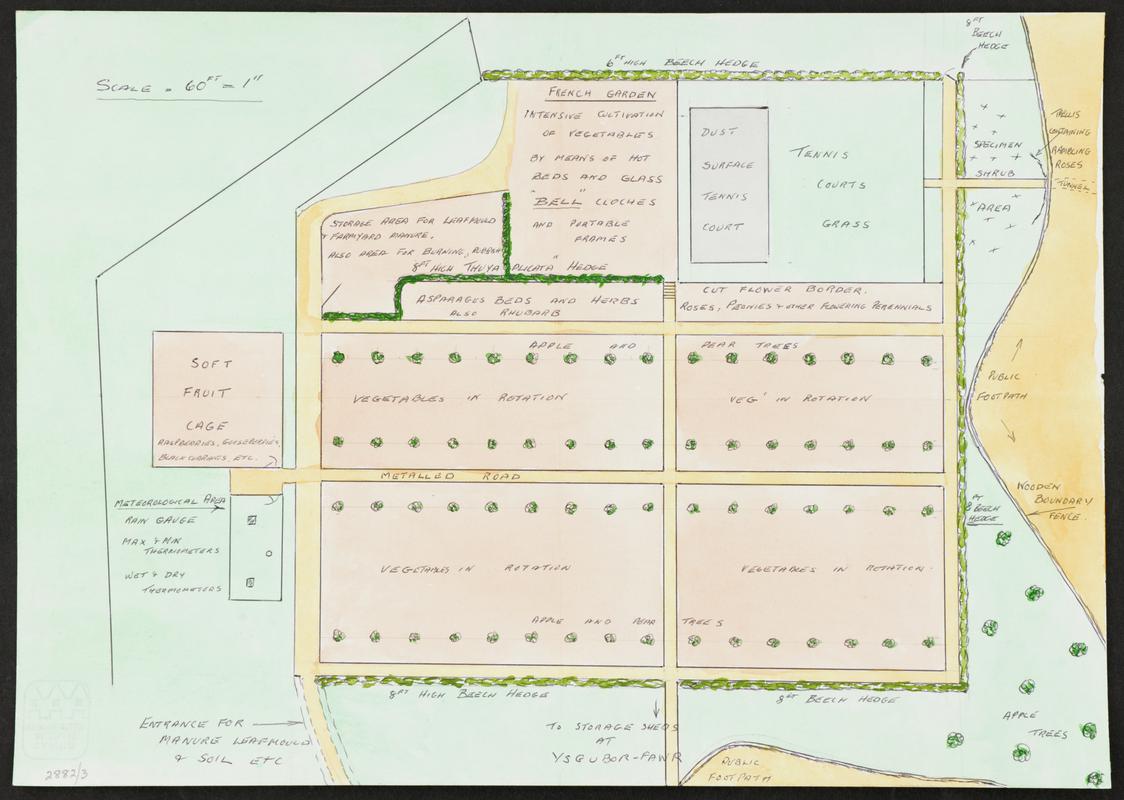 Vegetable garden plan