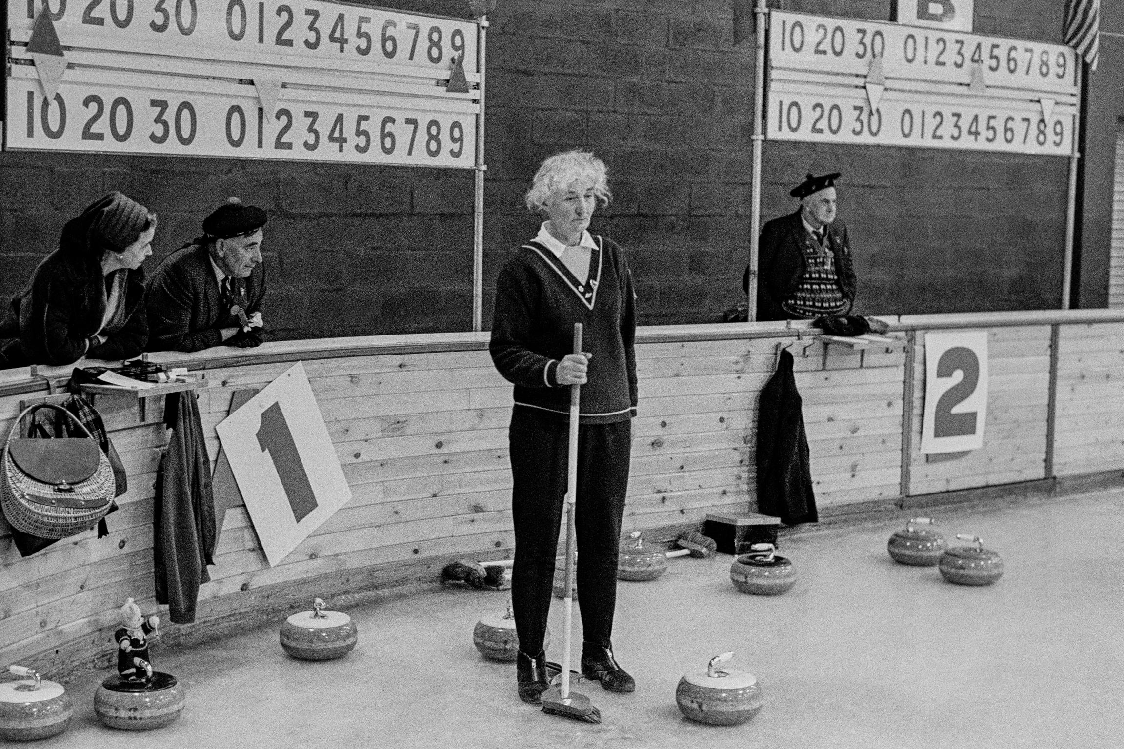 Curling, Scotland's major sport. Scotland