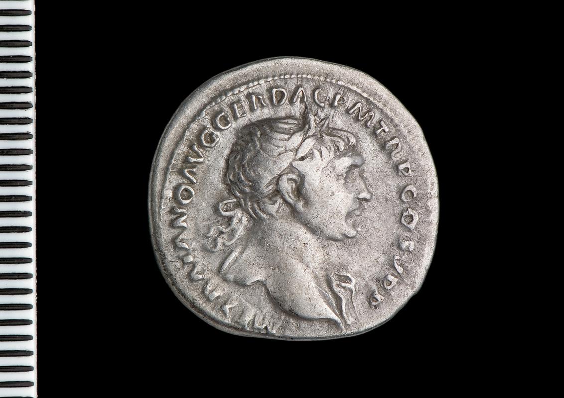 silver denarius (obv.)