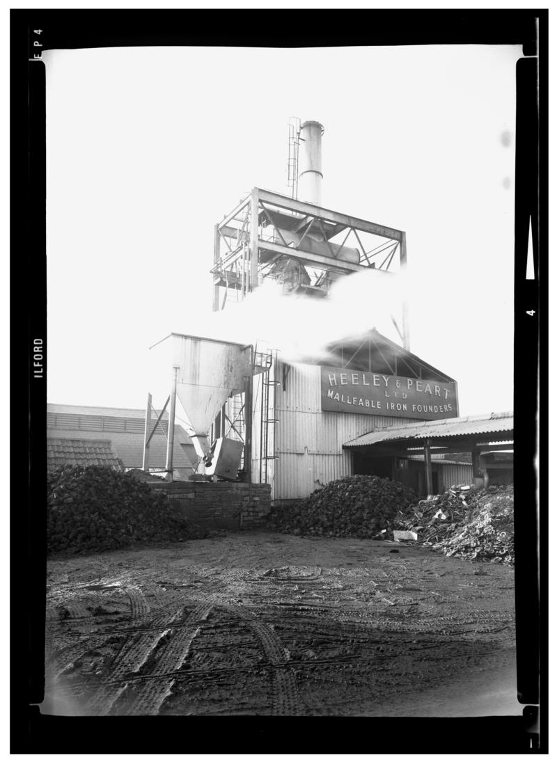 South Wales malleable iron foundry, negative