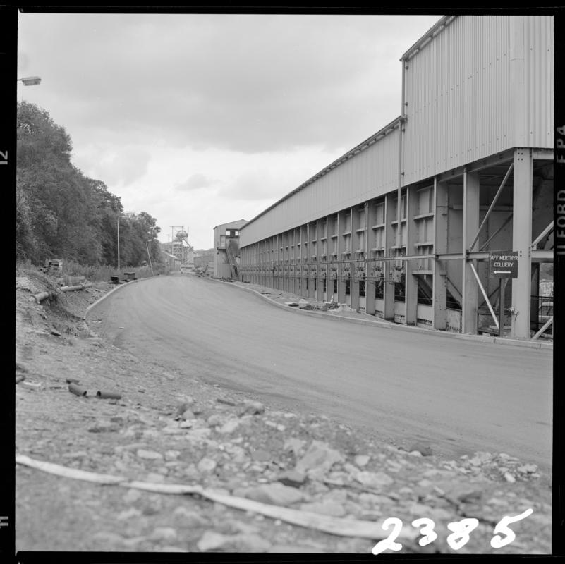 Trelewis Drift Mine, film negative