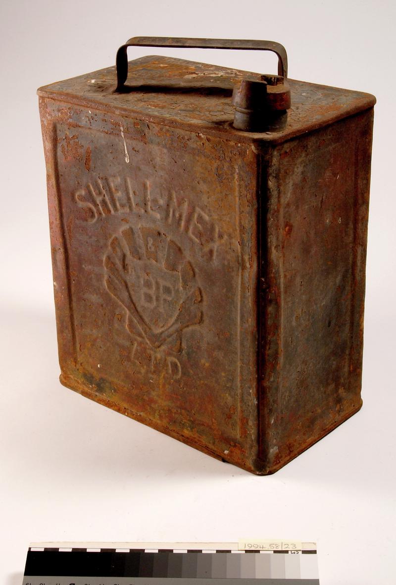 Shell-Mex B.P. Limited, petrol can