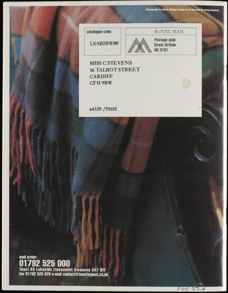 Mail order catalogue