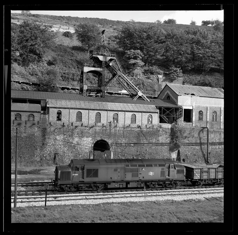 Llanhilleth Colliery, film negative