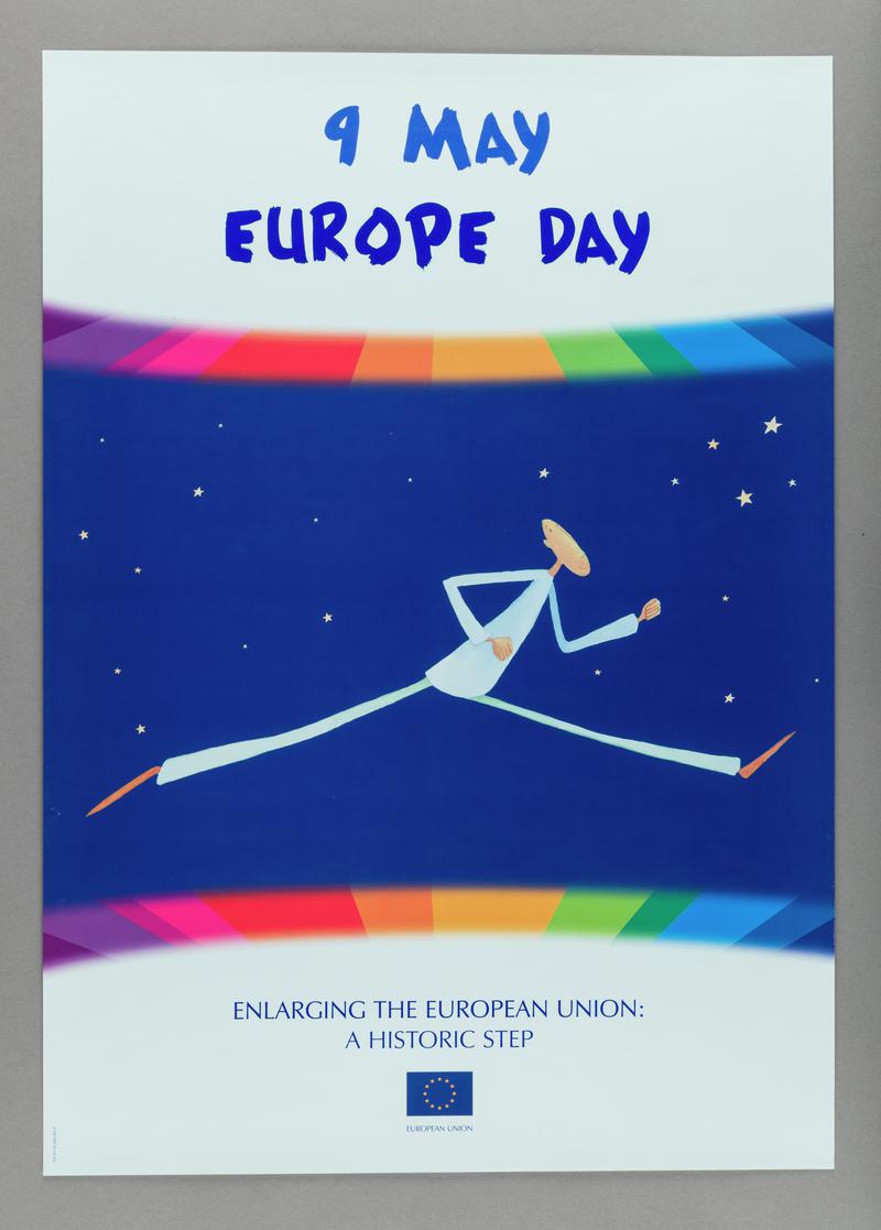 Poster advertising Europe Day, 9 May 2003.