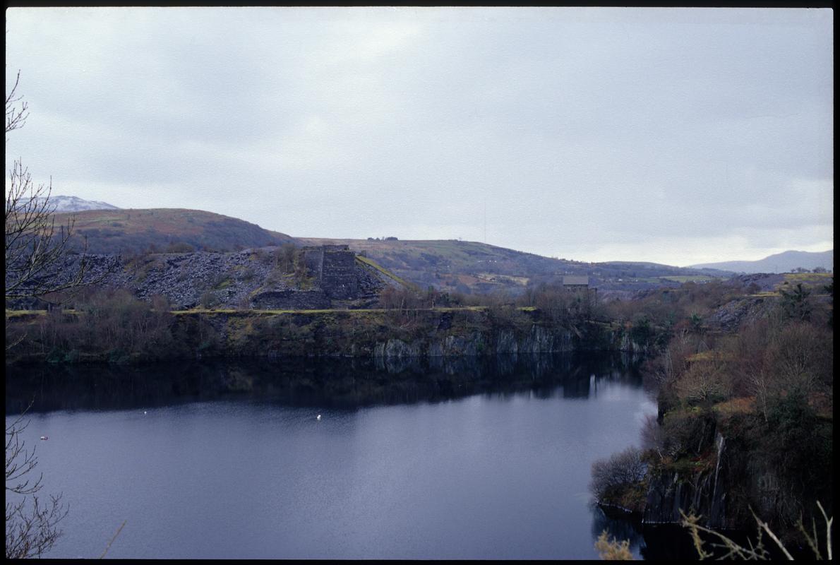 Dorothea slate quarry, film slide