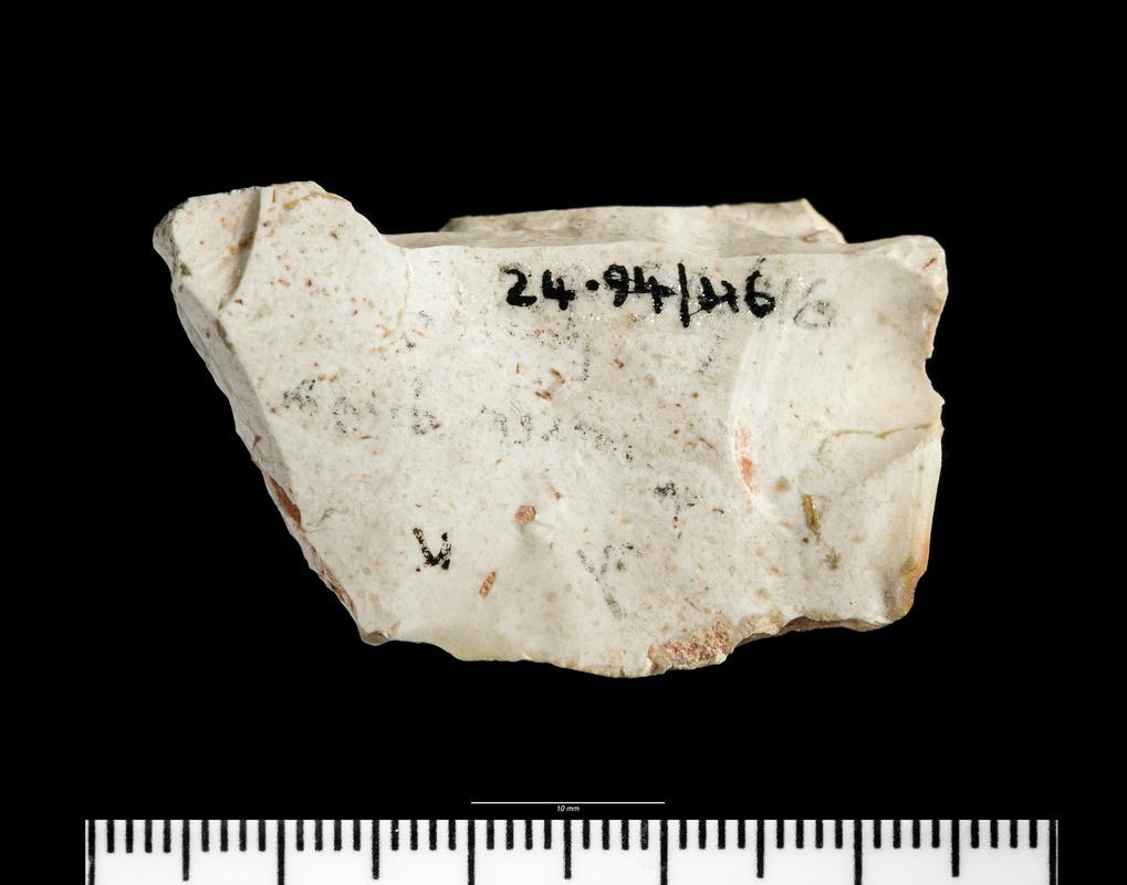 Upper Palaeolithic flint burin