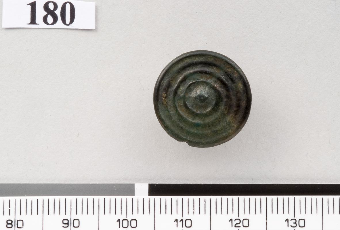 Late Bronze Age bronze button
