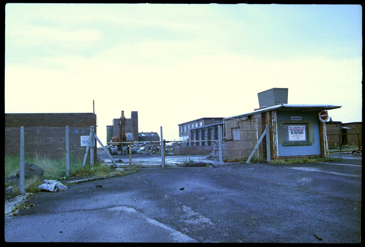 Cynheidre Colliery, film negative