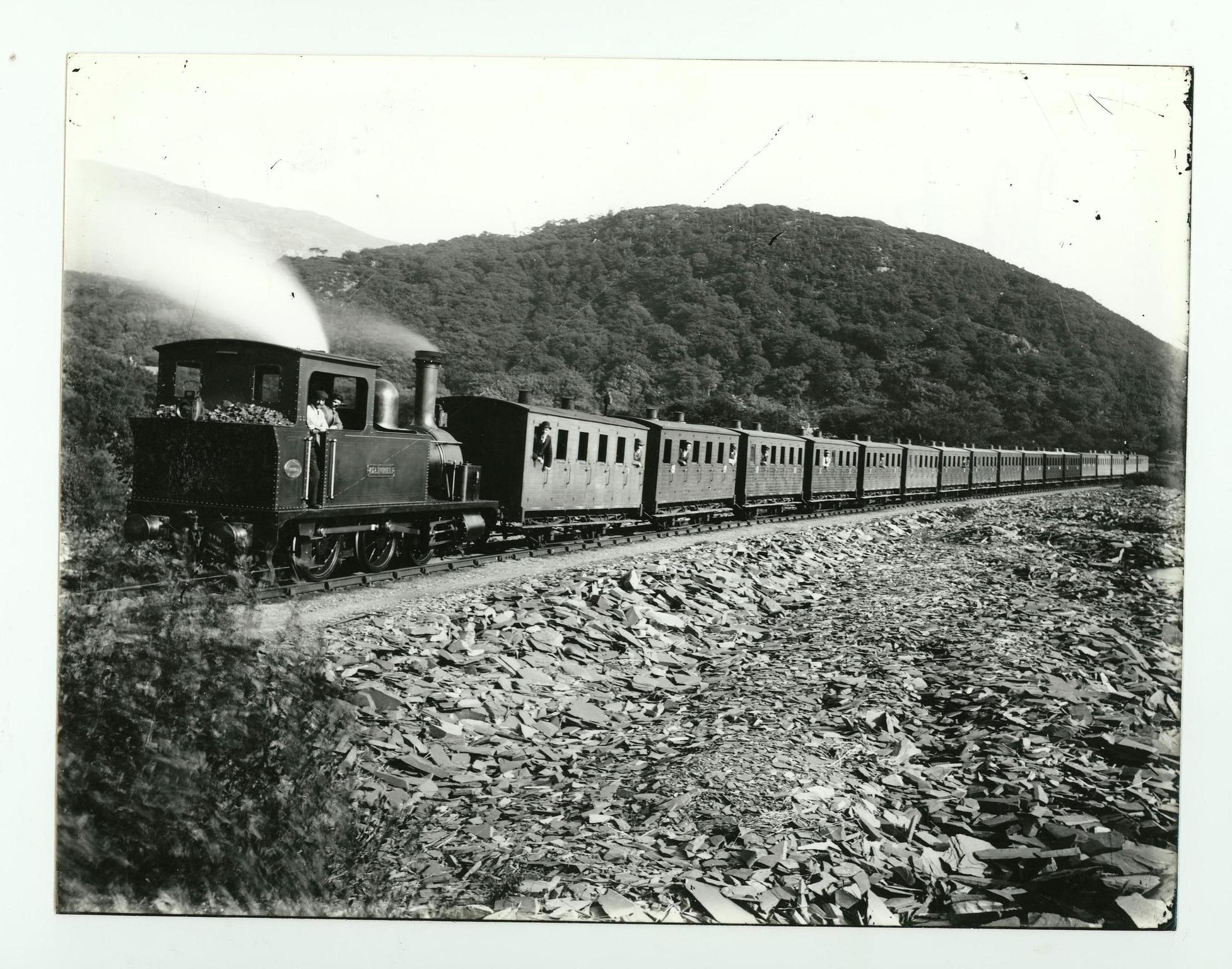 Padarn railway, photograph