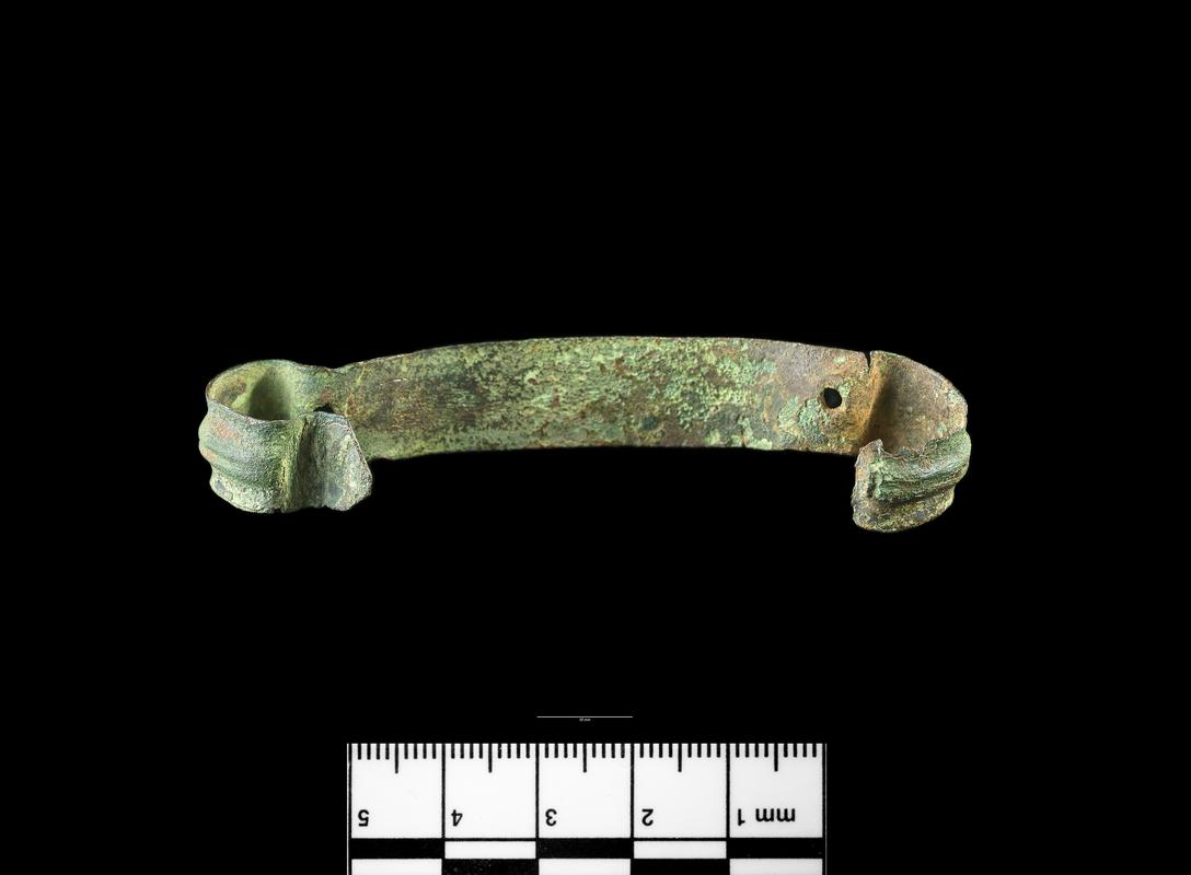Roman copper alloy scabbard fitting