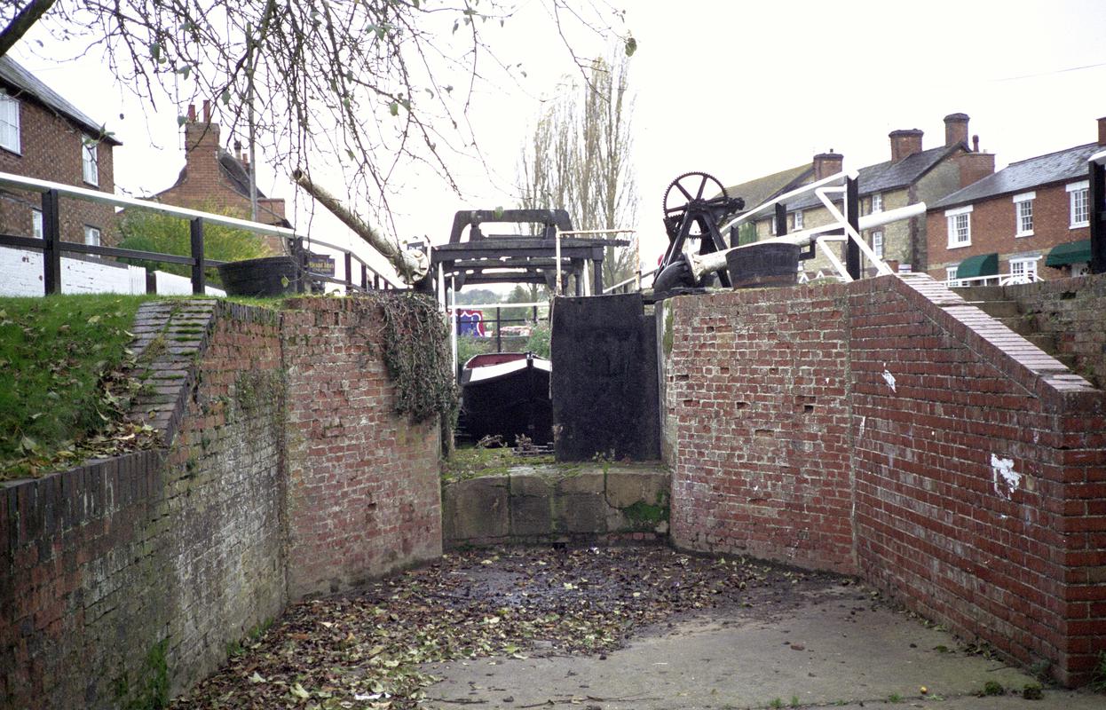 Glamorganshire Canal boat weighing machine, negative