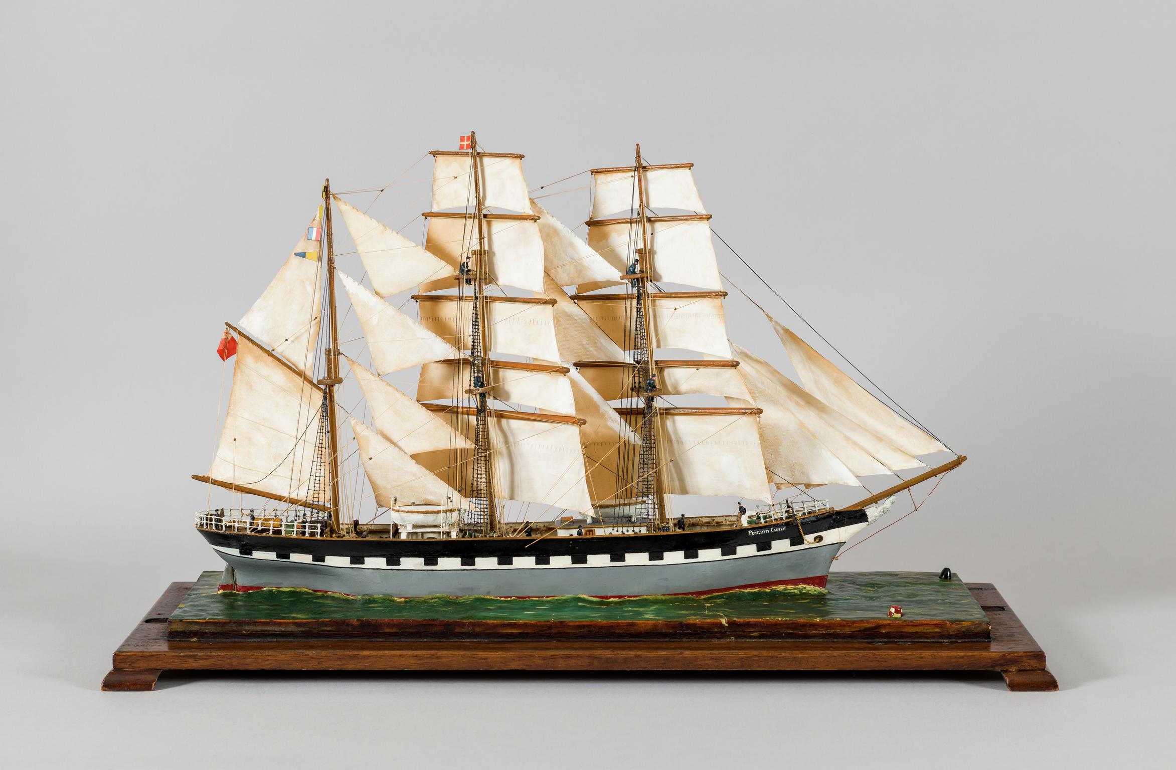 PENRHYN CASTLE, full hull ship model