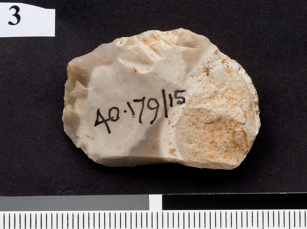 Prehistoric flint flake