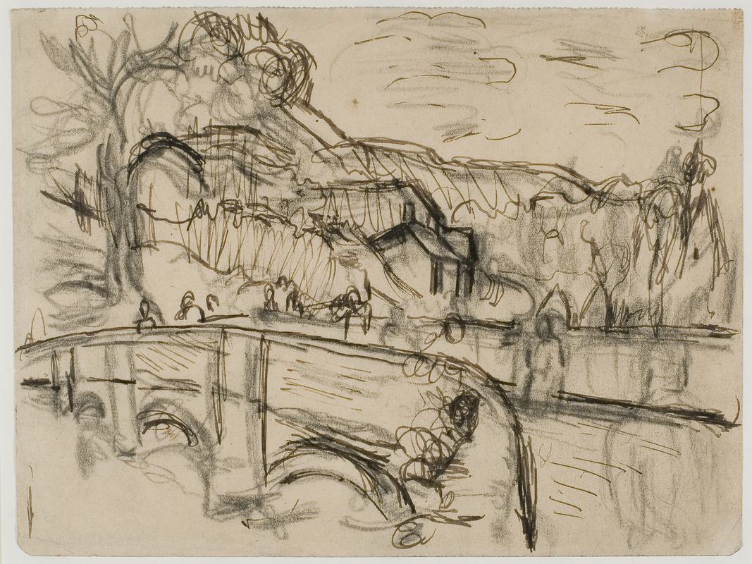 Study for 'Down from Bethesda Quarry'